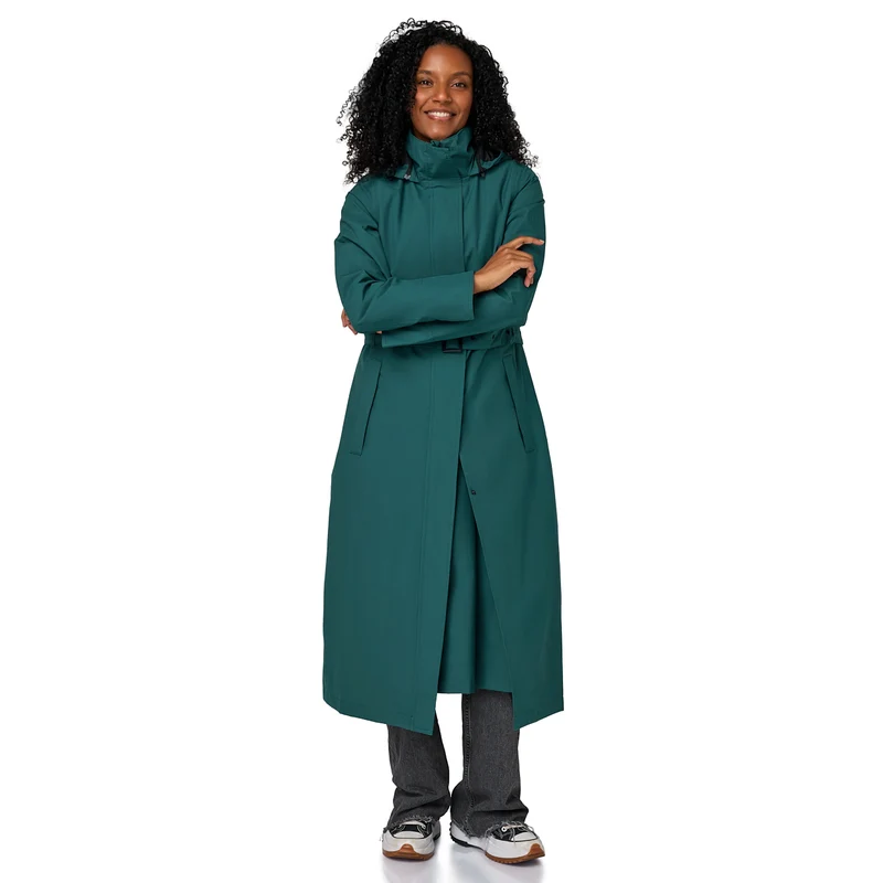 Happy Rainy Days Extra Lange Regenjas Montreal Teal