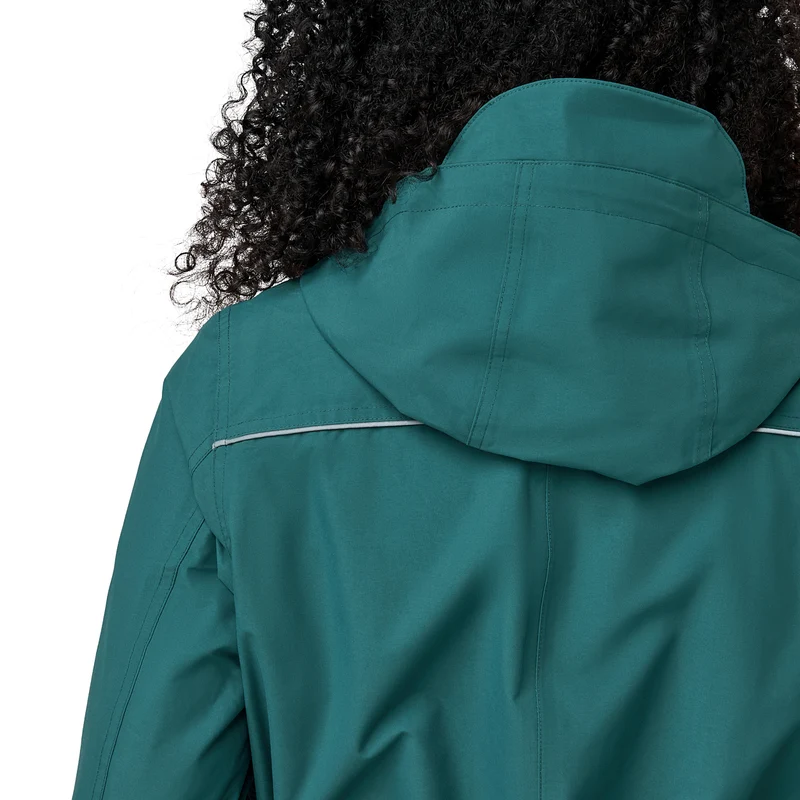 Happy Rainy Days Extra Lange Regenjas Montreal Teal