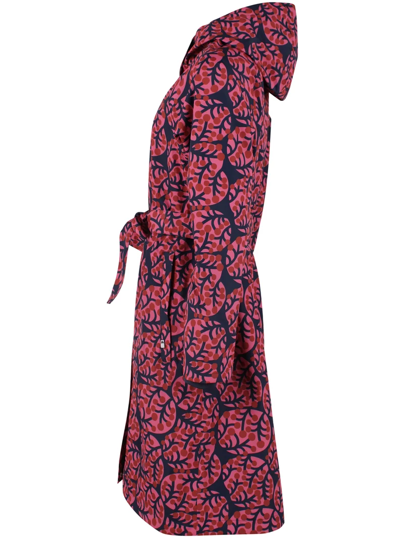 Danefæ Danelisabeth regentrenchcoat dames – Soft Cherry Macro Micro