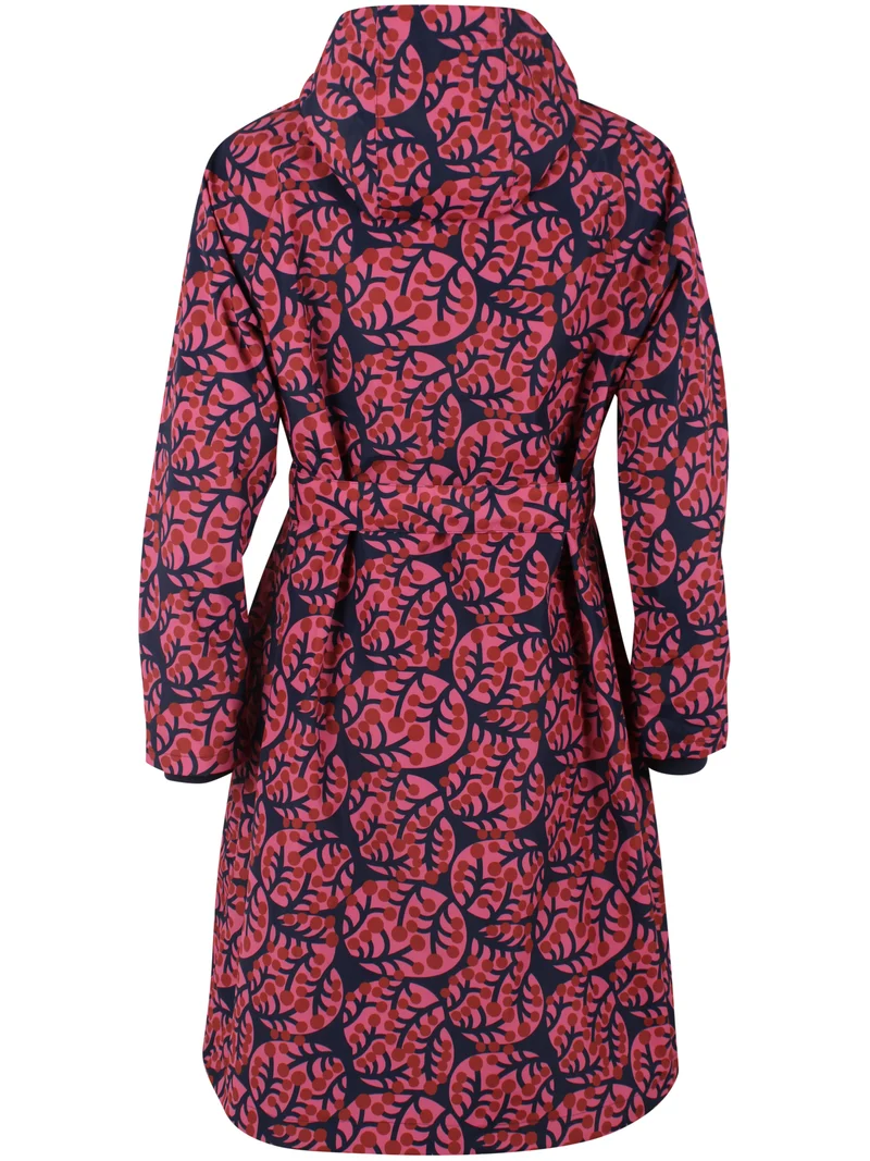 Danefæ Danelisabeth regentrenchcoat dames – Soft Cherry Macro Micro
