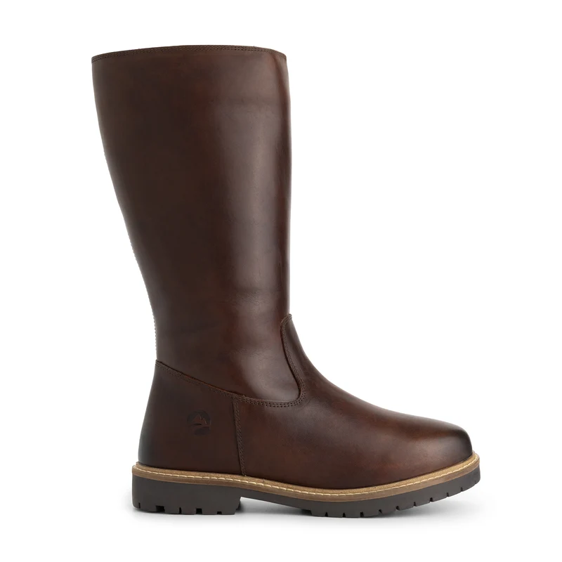 Jondal Damen – Stiefeletten – mit Wolle gefüttert – Dunkelbraun
