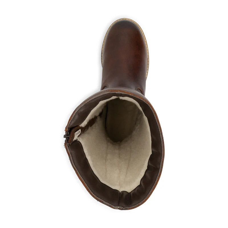 Jondal Damen – Stiefeletten – mit Wolle gefüttert – Dunkelbraun