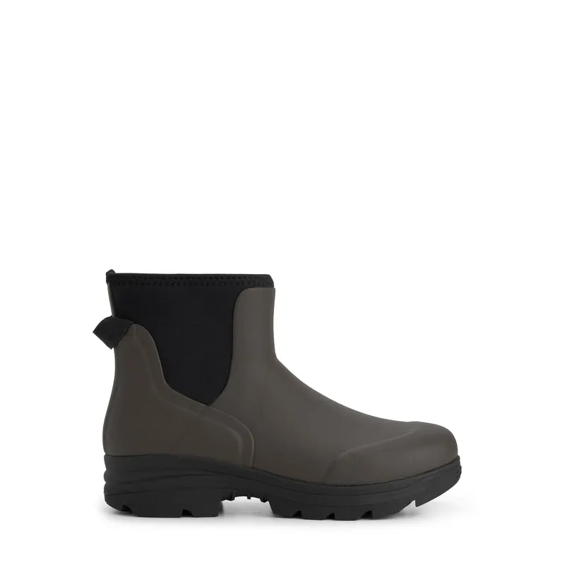 Inari Herren – Gummi-Stiefeletten – Regenstiefel – Dunkelbraun