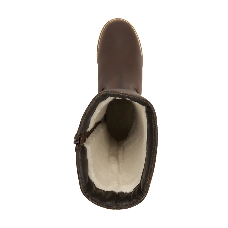 Jarvik Damen – Hohe Stiefel – Mit Wolle gefüttert – Dunkelbraun