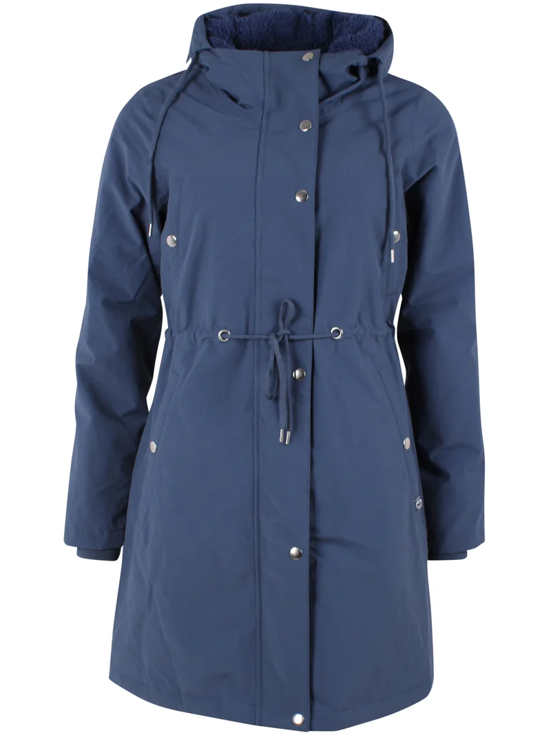 Danefae Winter Regenparka Dames Danenora Dark Grey Blue