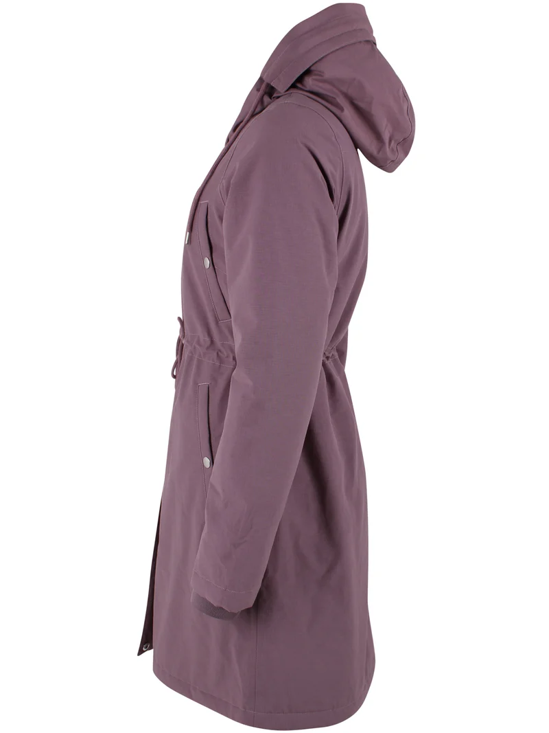 Danefae Winter Regenparka Dames Danenora Grey Plum
