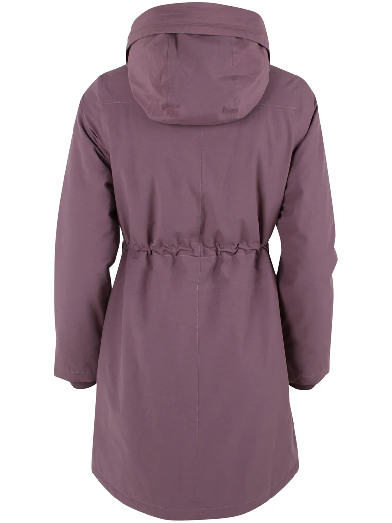 Danefae Winter Regenparka Dames Danenora Grey Plum