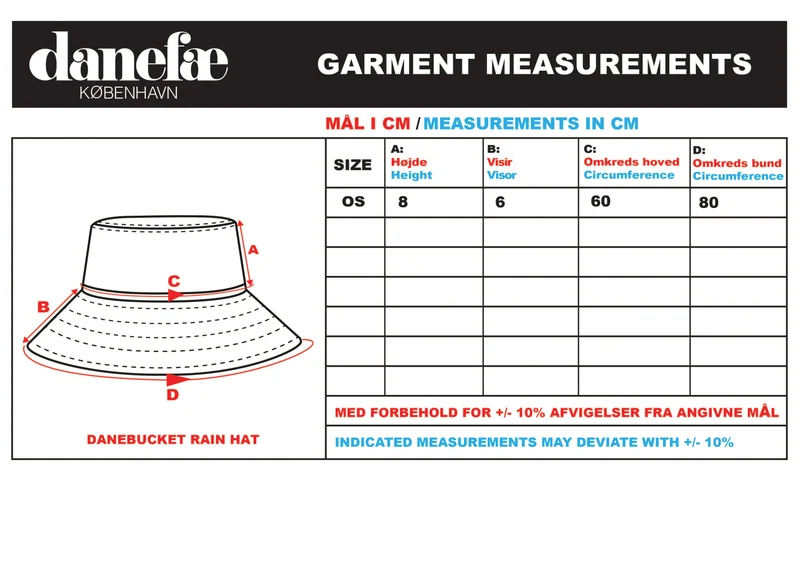 Danefea Bucket Hat Spicy Pink Geofleur