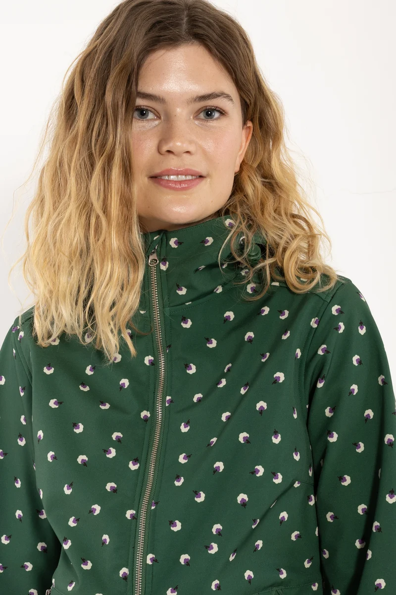 Danefae Danelandscape Softshell Jacket Dark Pine Lilfluffers