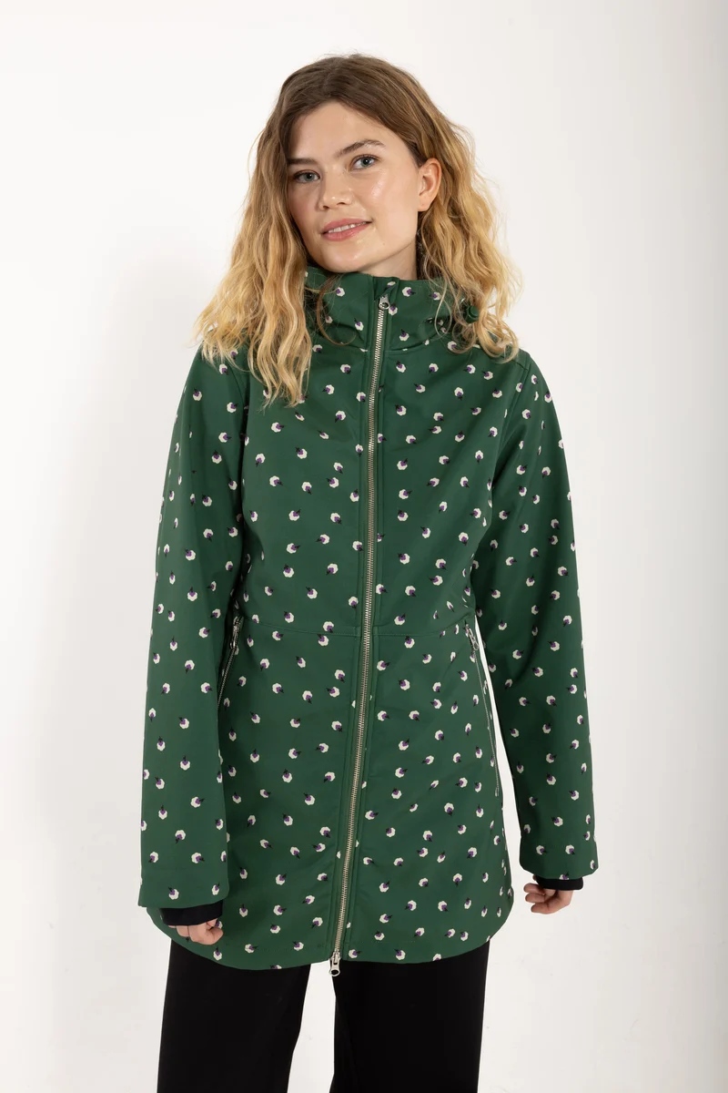 Danefae Danelandscape Softshell Jacket Dark Pine Lilfluffers