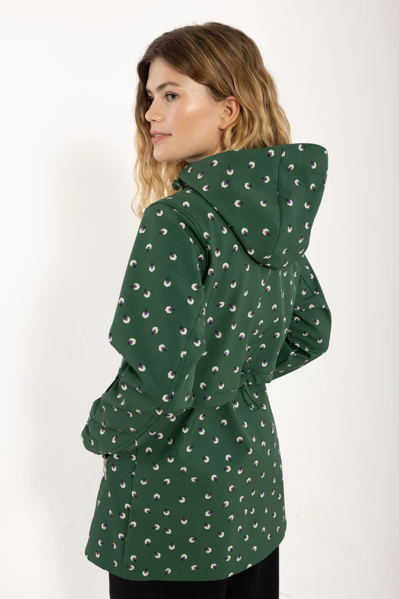 Danefae Danelandscape Softshell Jacket Dark Pine Lilfluffers