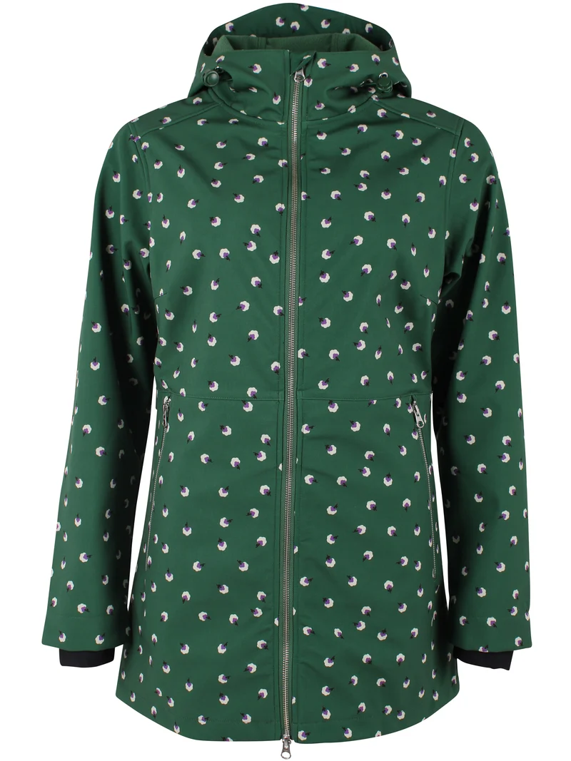 Danefae Danelandscape Softshell Jacket Dark Pine Lilfluffers