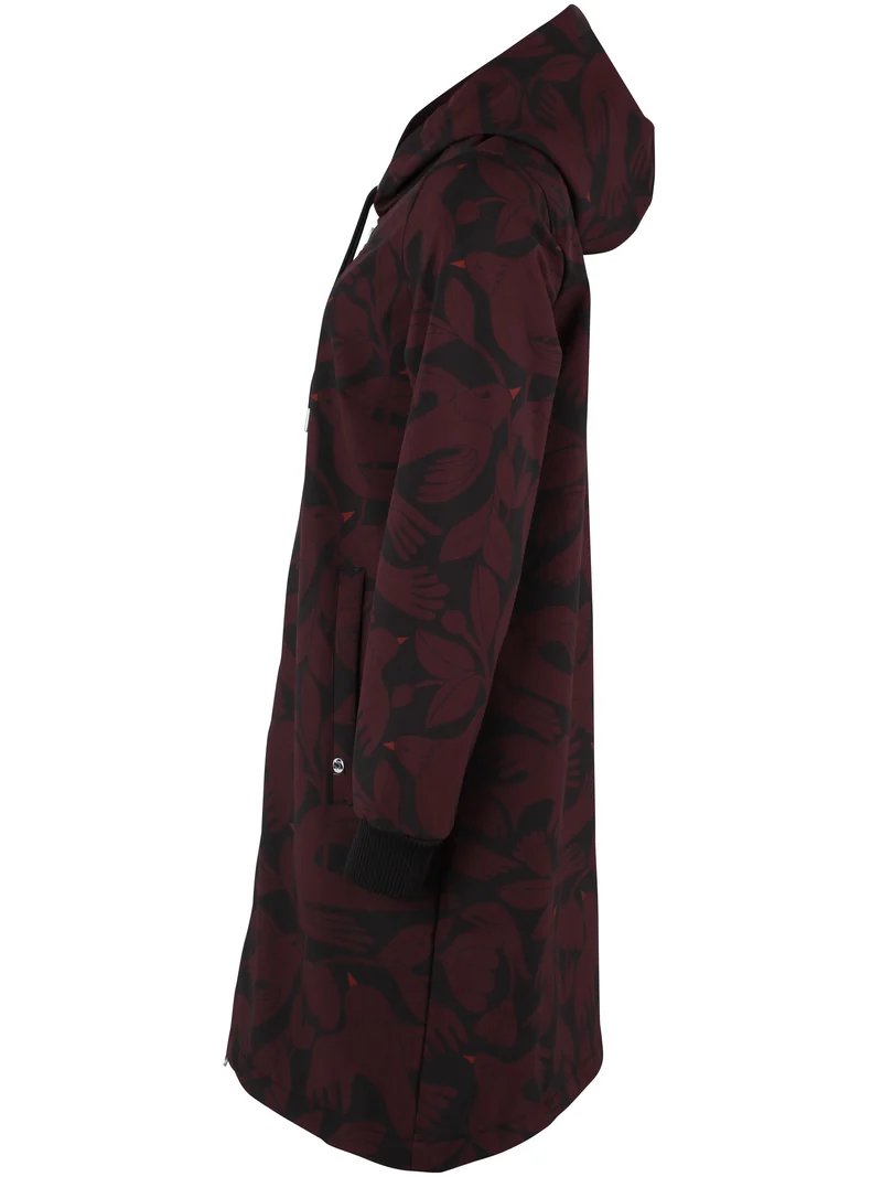 Danefae Danekarla Softshell Black/Dark Wine Birdie up