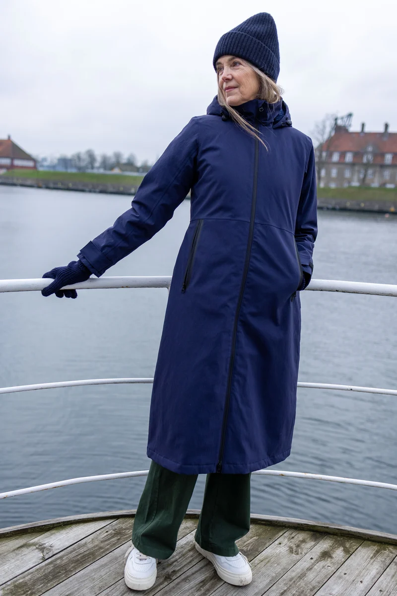 Danefae Premium Winter Regenjas Dames Danesandur Dark Navy