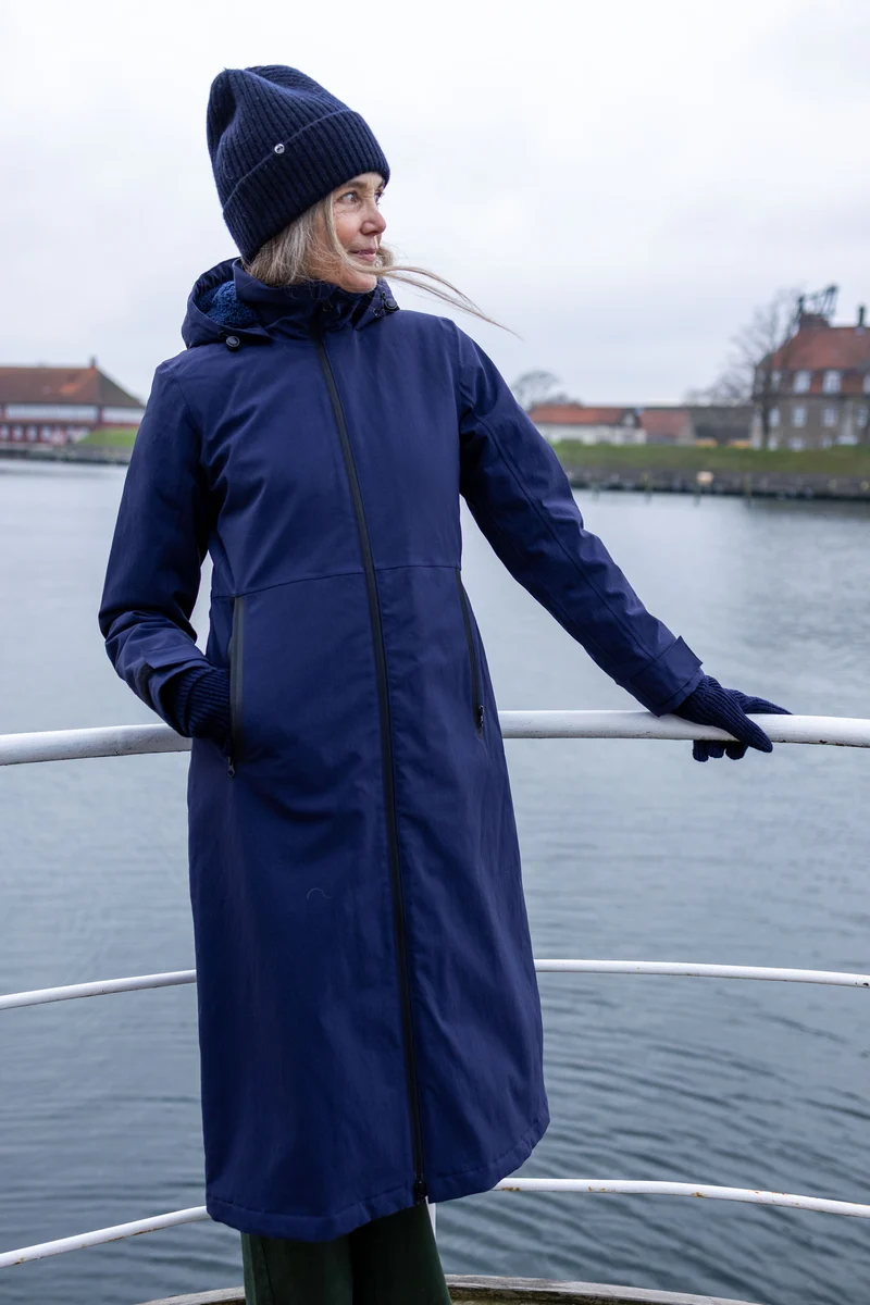 Danefae Premium Winter Regenjas Dames Danesandur Dark Navy