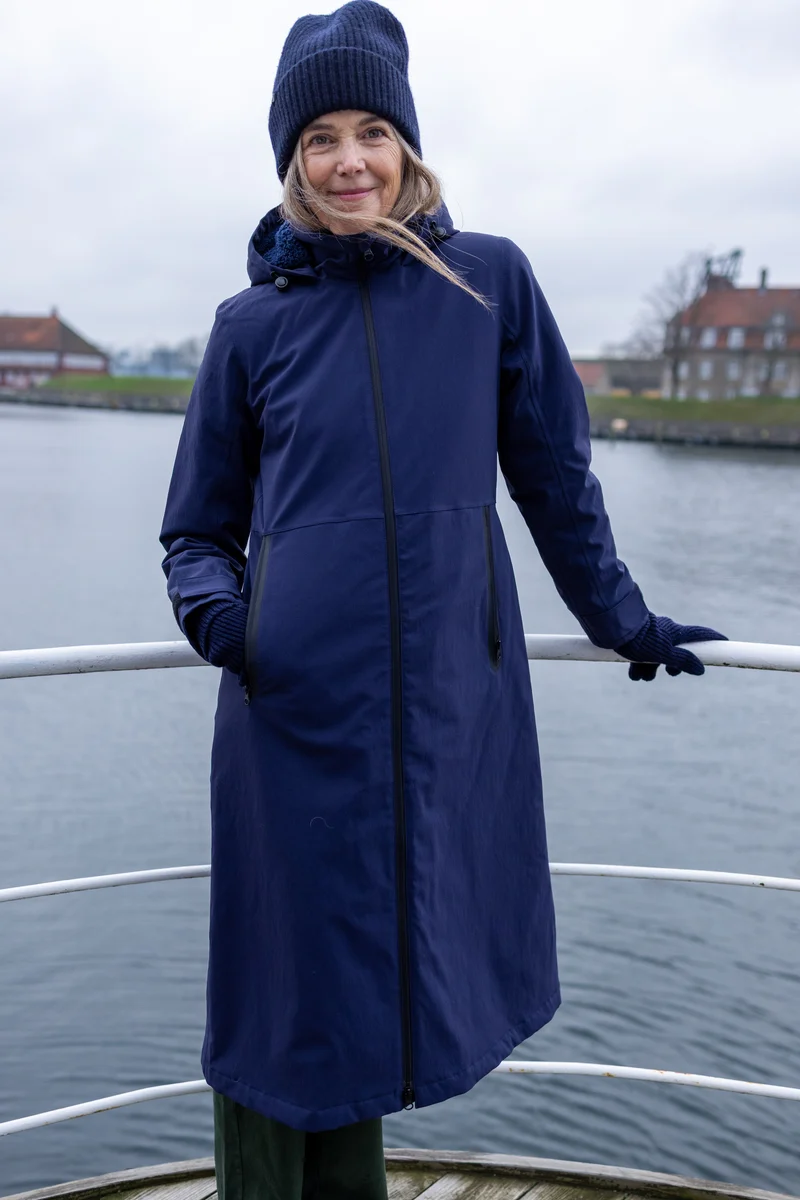 Danefae Premium Winter Regenjas Dames Danesandur Dark Navy