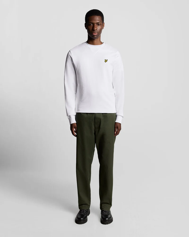 Cotton Crew Neck Sweatshirt