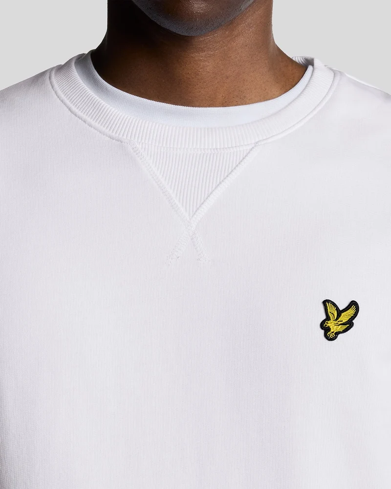 Cotton Crew Neck Sweatshirt