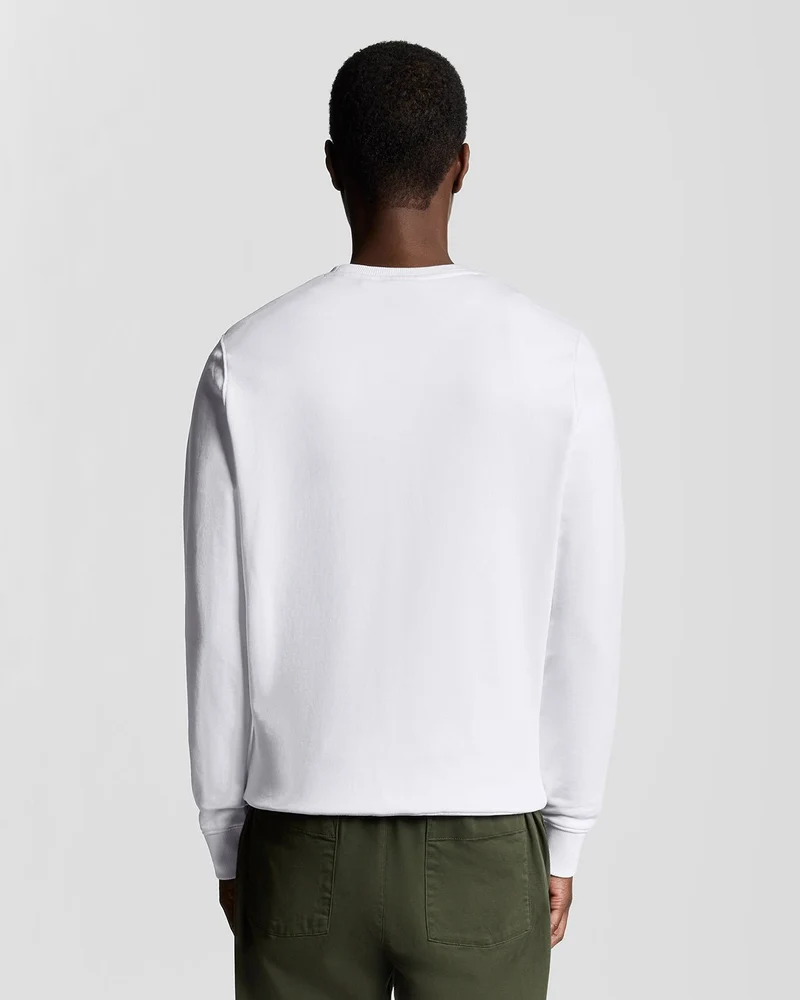 Cotton Crew Neck Sweatshirt