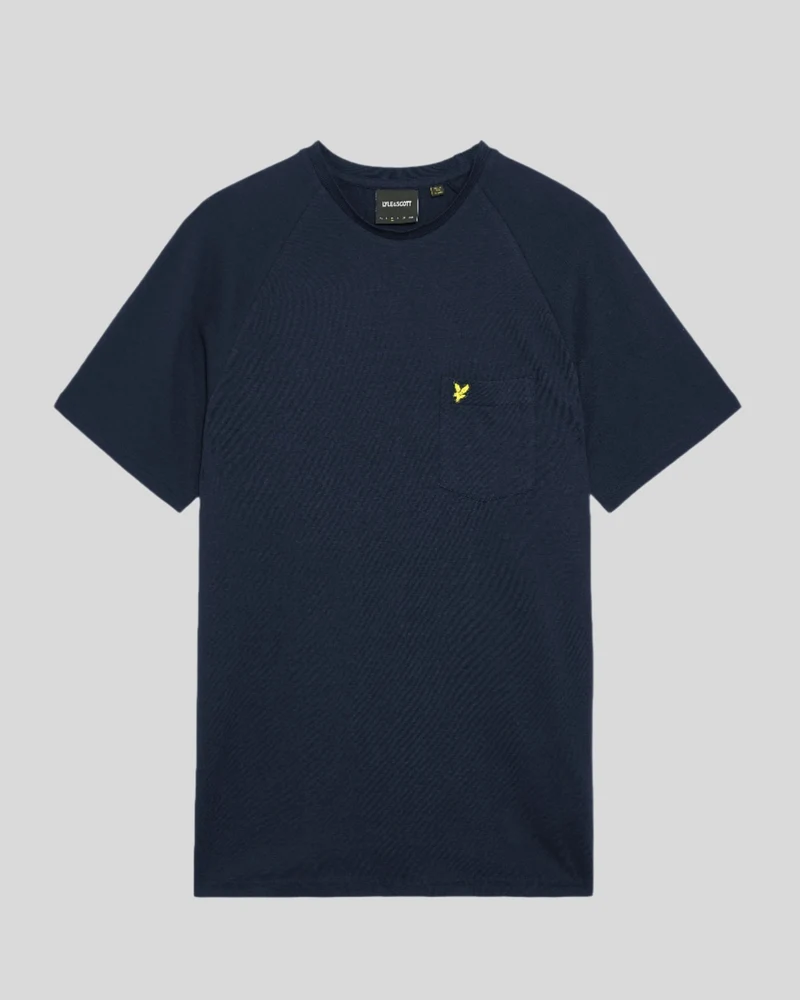 Linen Blend Raglan T-Shirt