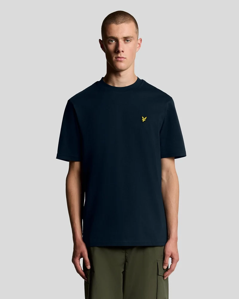 Oversized Cotton Crew Neck T-Shirt