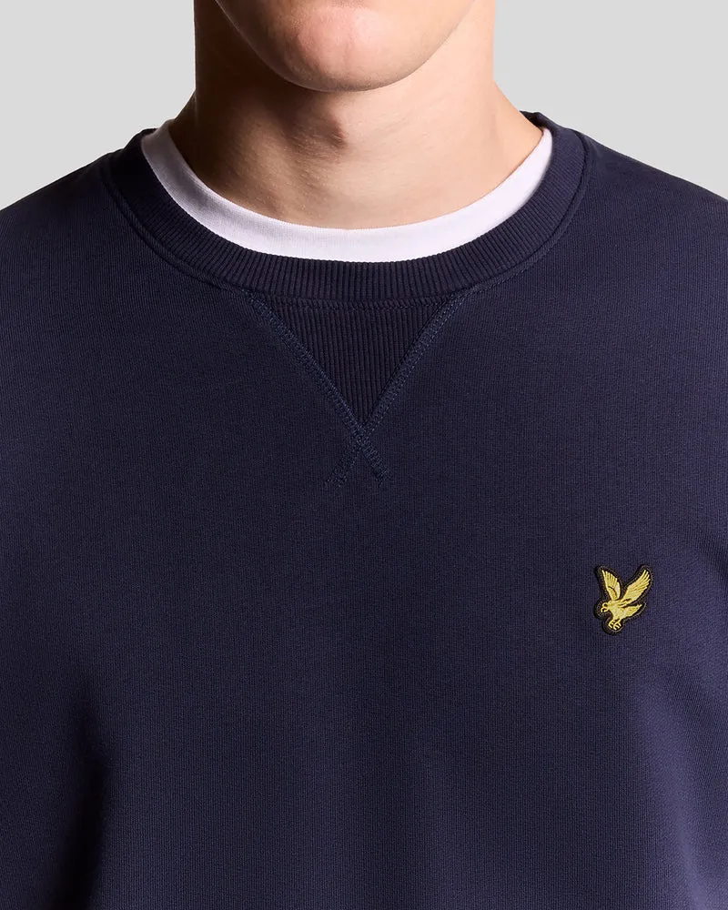 Cotton Crew Neck Sweatshirt