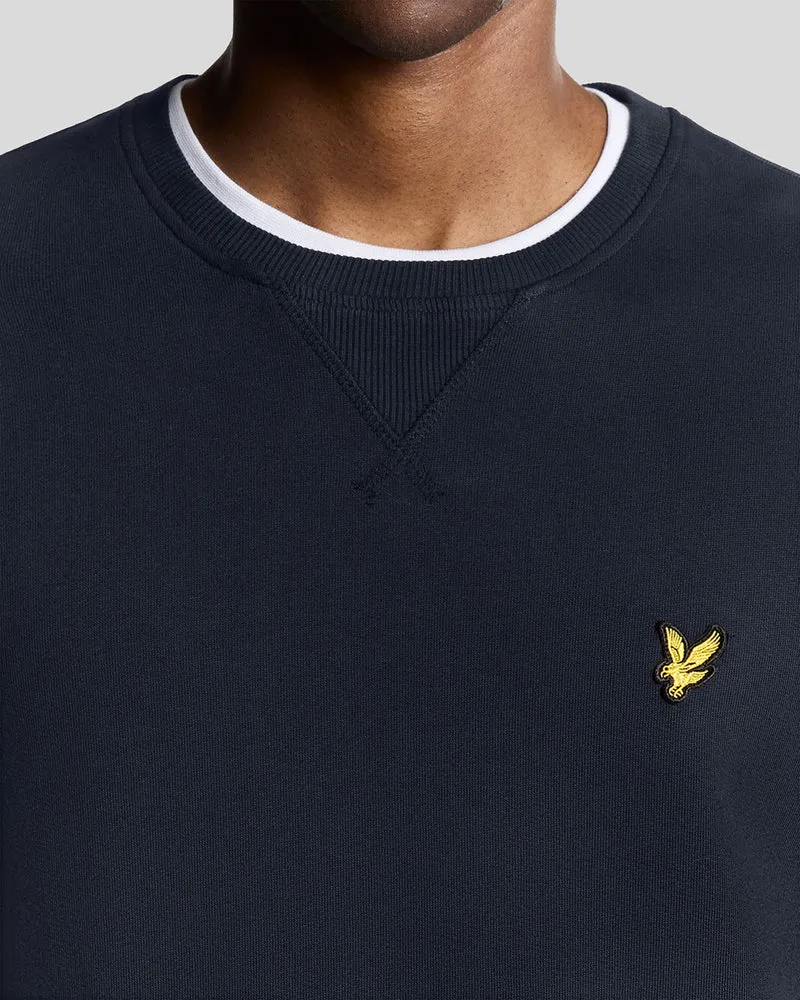 Cotton Crew Neck Sweatshirt
