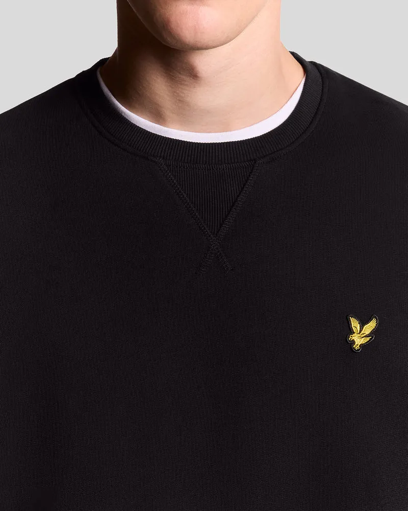 Cotton Crew Neck Sweatshirt