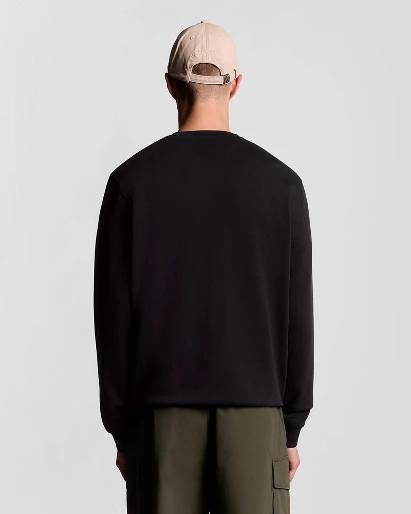 Cotton Crew Neck Sweatshirt