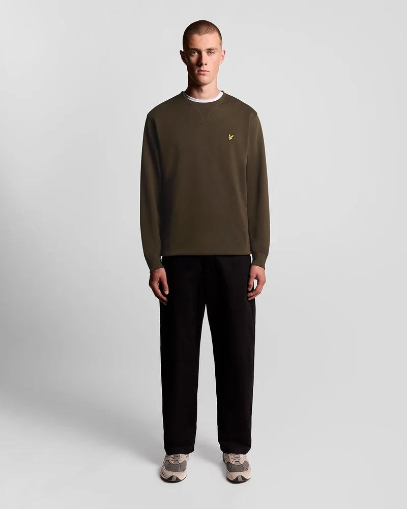 Cotton Crew Neck Sweatshirt