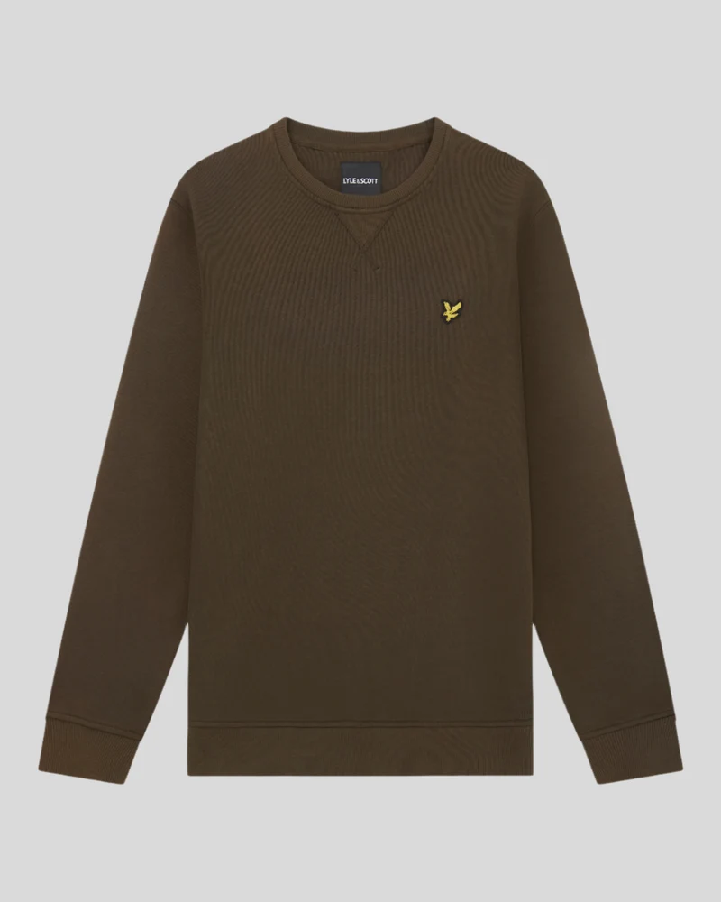 Cotton Crew Neck Sweatshirt
