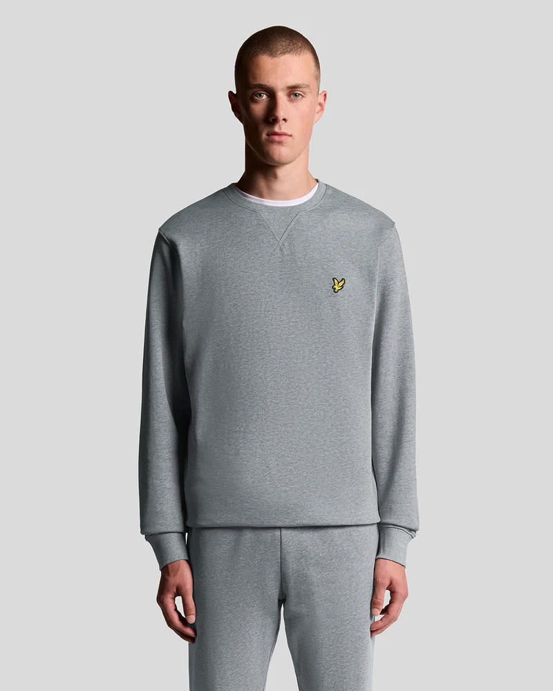 Cotton Crew Neck Sweatshirt