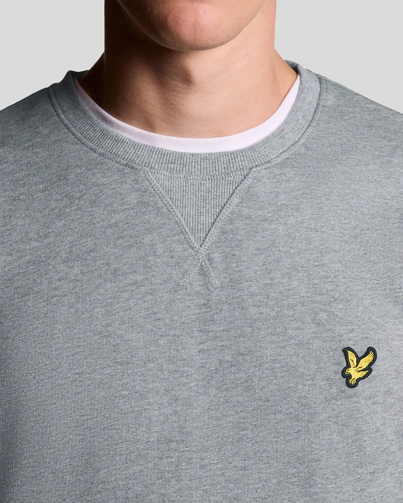 Cotton Crew Neck Sweatshirt