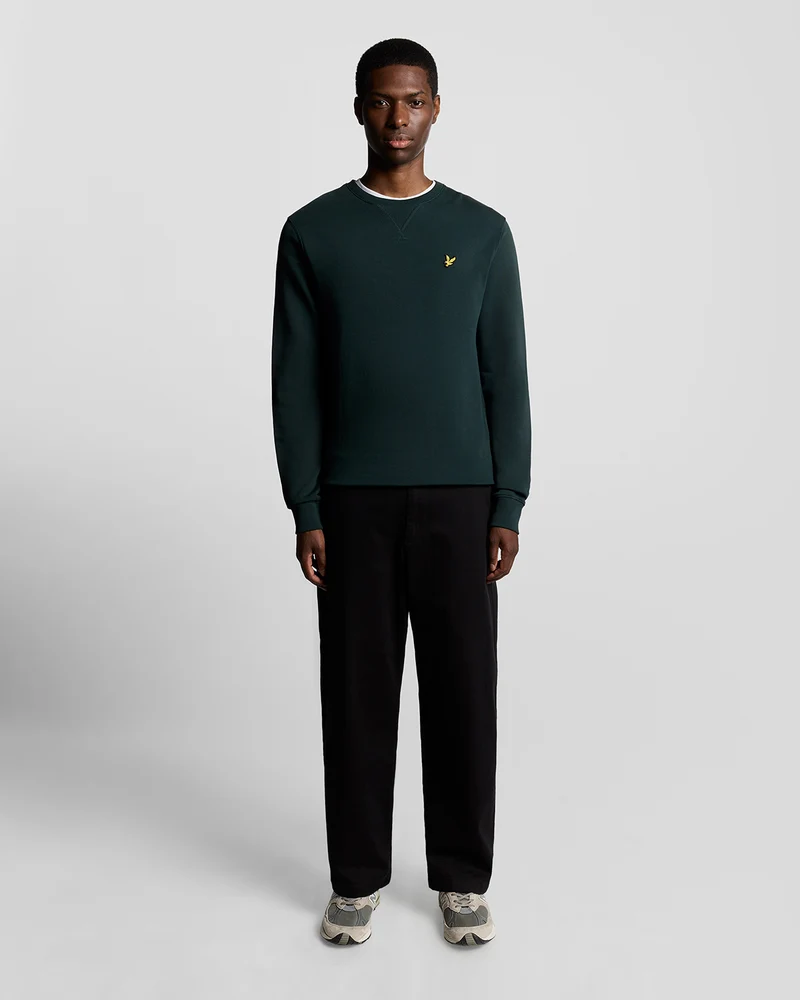 Cotton Crew Neck Sweatshirt