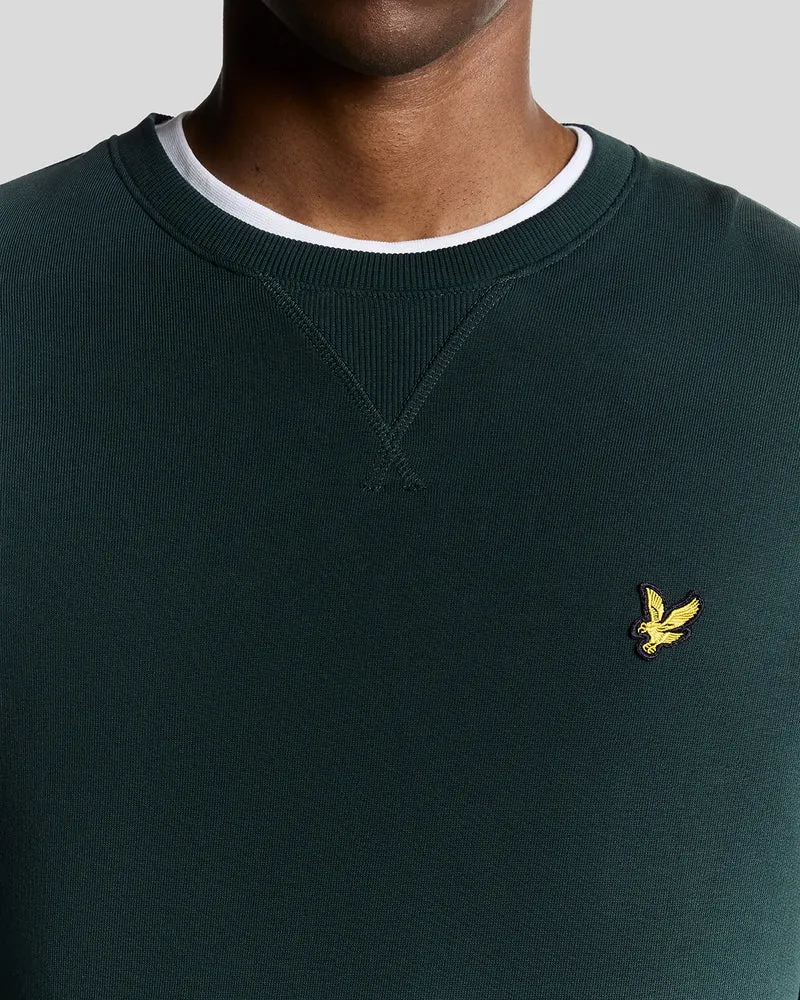 Cotton Crew Neck Sweatshirt