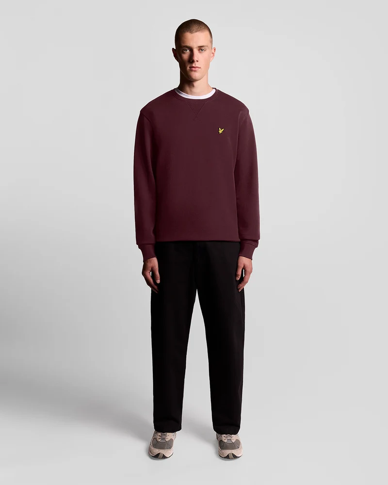 Cotton Crew Neck Sweatshirt