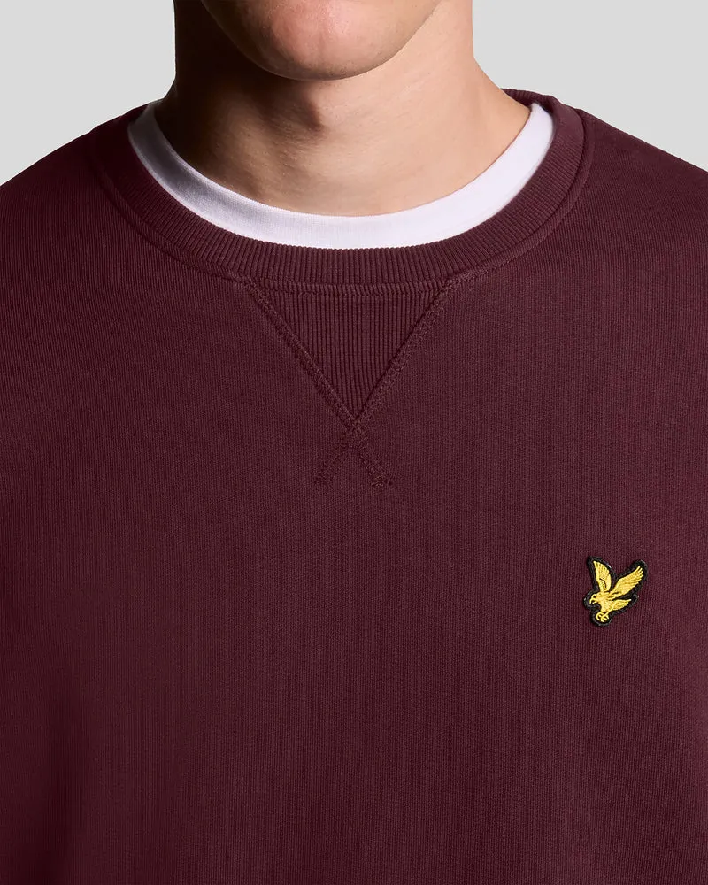 Cotton Crew Neck Sweatshirt