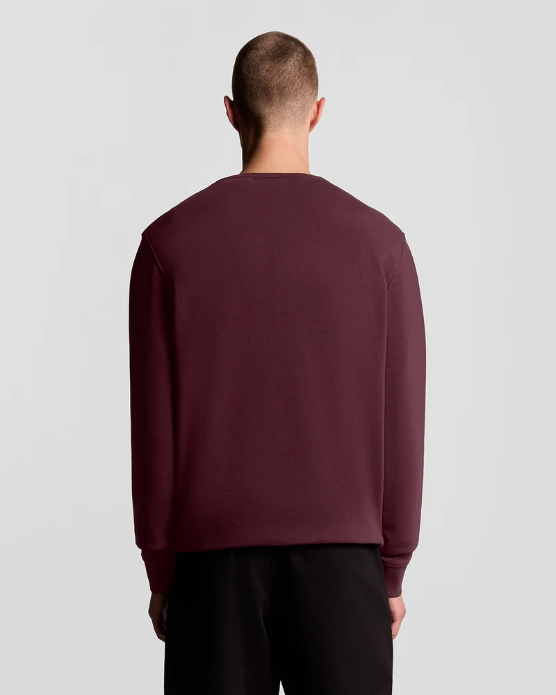 Cotton Crew Neck Sweatshirt