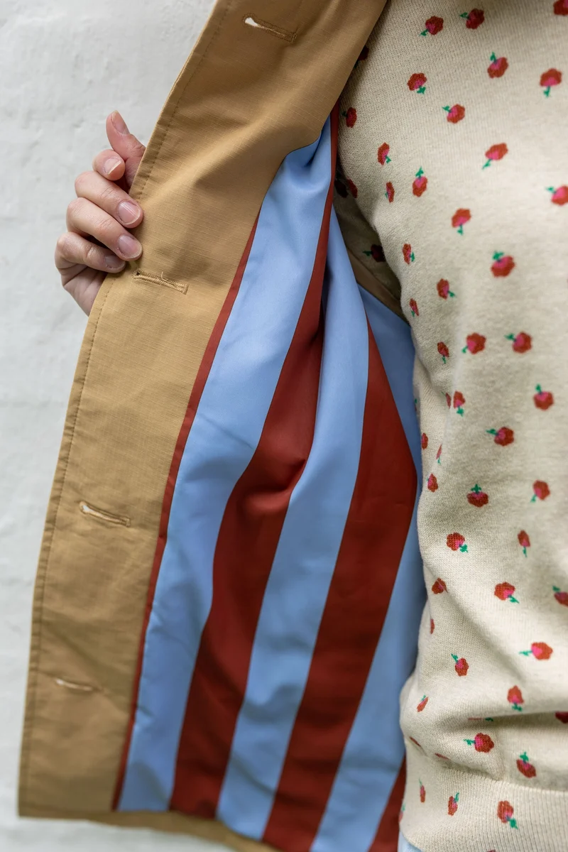 Danefæ Danebusiness Midseason Jacket Beige