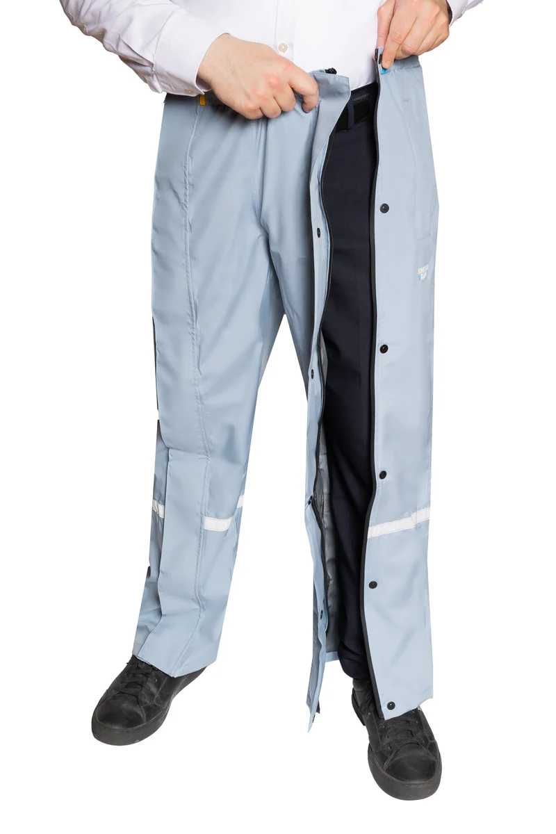 Hello Rain Storm 20K regenbroek - Pearl Blue