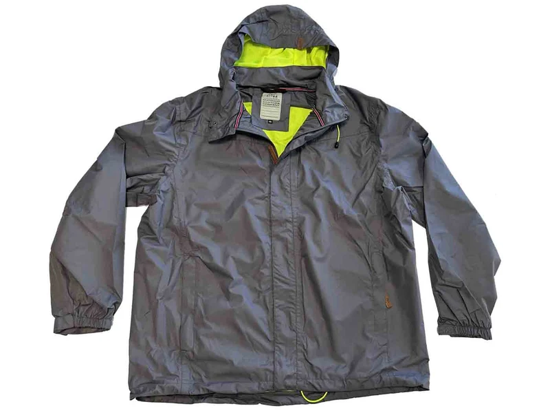 Brigg Regenjacke Herren Übergröße 4XL-10XL Anthrazit Wasserdicht