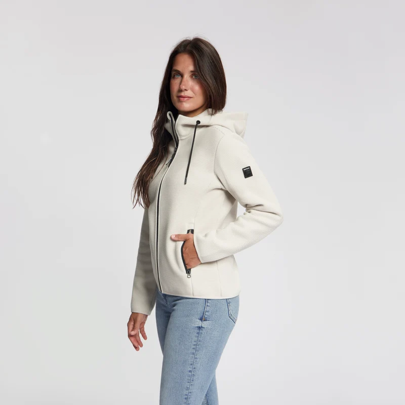 Tilde Damen – Outdoor-Weste – Fleece – Sand