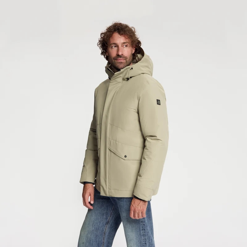 Sune Herren – Hardshell-Winterjacke – Wasserdicht – Hellbraun