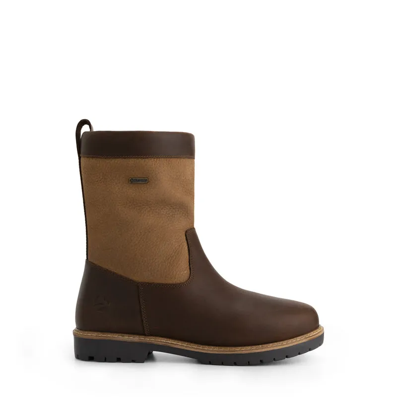 Stornes Herren – Outdoor-Stiefel – mit Wolle gefüttert – Braun