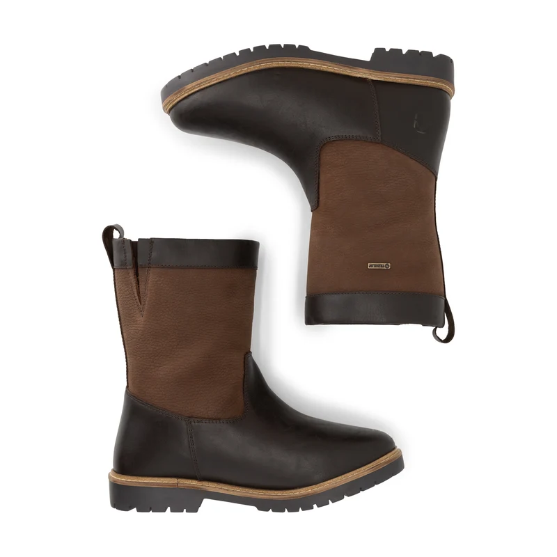 Stornes Herren – Outdoor-Stiefel – Mit Wolle gefüttert – Dunkelbraun