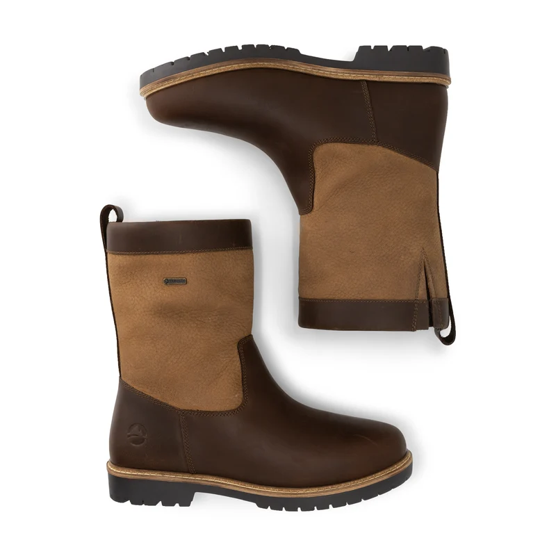 Stornes Damen – Outdoor-Stiefel – Mit Wolle gefüttert – Braun