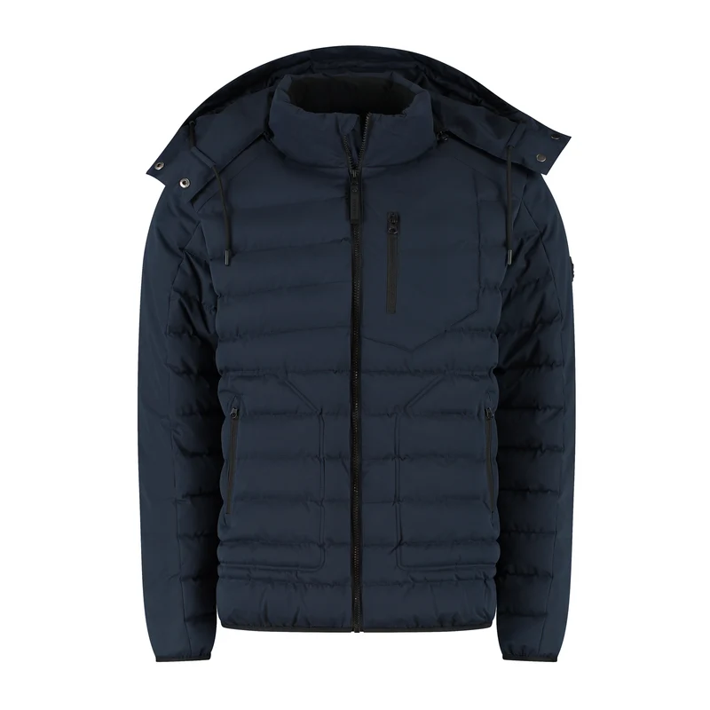 Solveig Herren – Daunen-Winterjacke – Wasserdicht – Marineblau