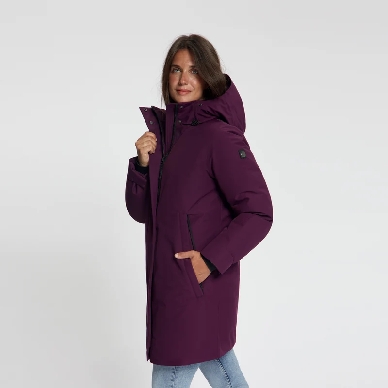 Sissel Damen – Hardshell-Winterjacke – Wasserdicht – Lila