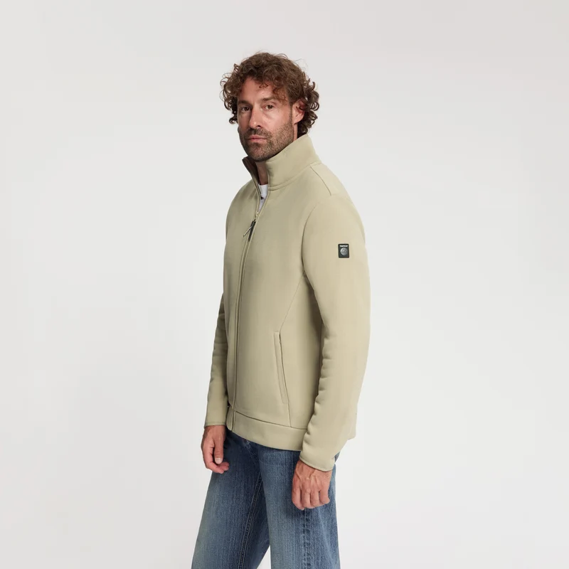 Rolf Herren – Outdoor-Weste – Fleece – Hellbraun