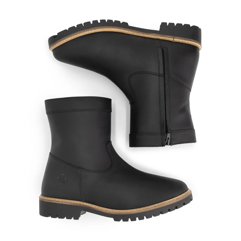 Osterby Herren – Stiefel – Mit Wolle gefüttert – Schwarz